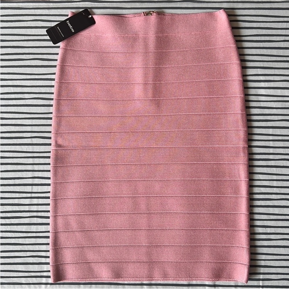 Bebe Bandage Pencil Skirt